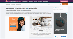 Desktop Screenshot of freesamplesaustralia.com