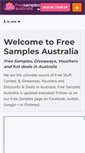 Mobile Screenshot of freesamplesaustralia.com